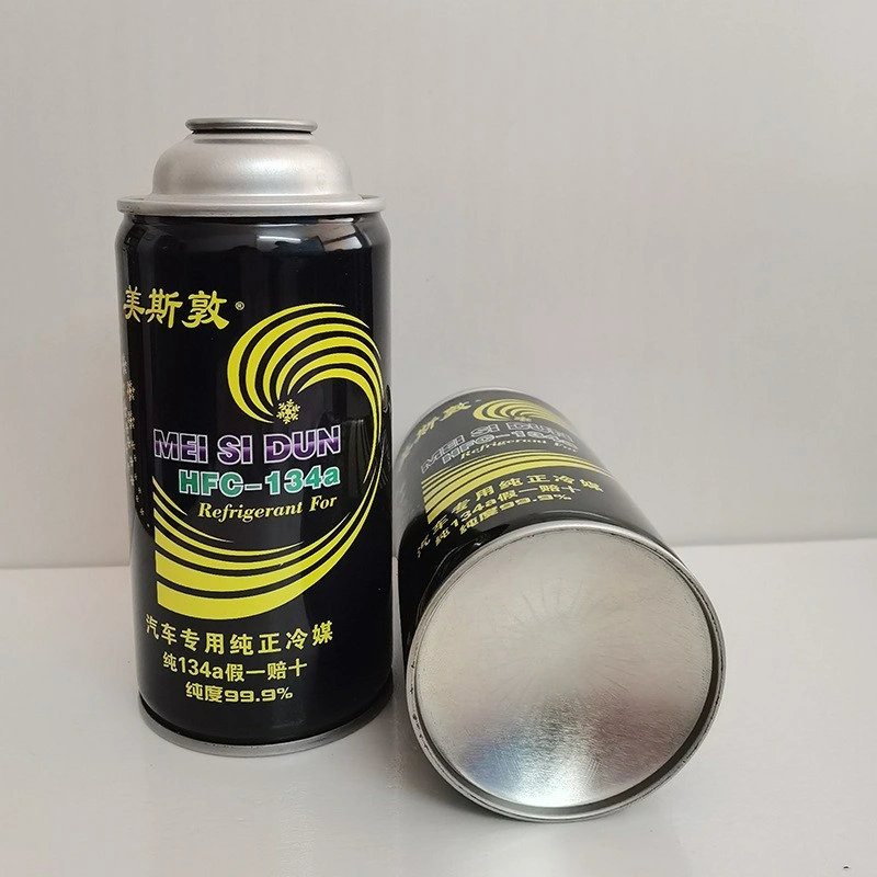 Customized Empty Tinplate Aerosol Spray Can for Refrigerant Gas