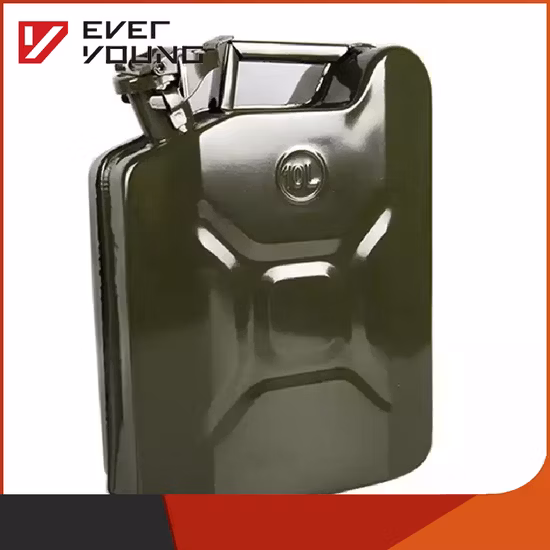 ガソリンバケツ 5/10/20L 金属ガスタンク スチールオイル缶