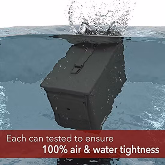 卸売金属防水軍用弾薬缶ボックス